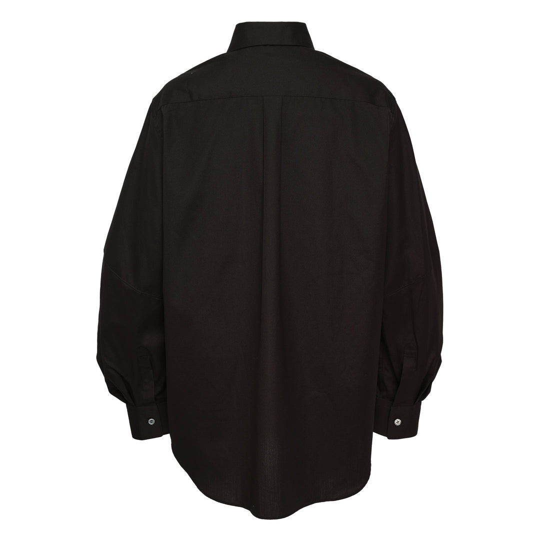 Cotton Broad Court Sleeves Blouse