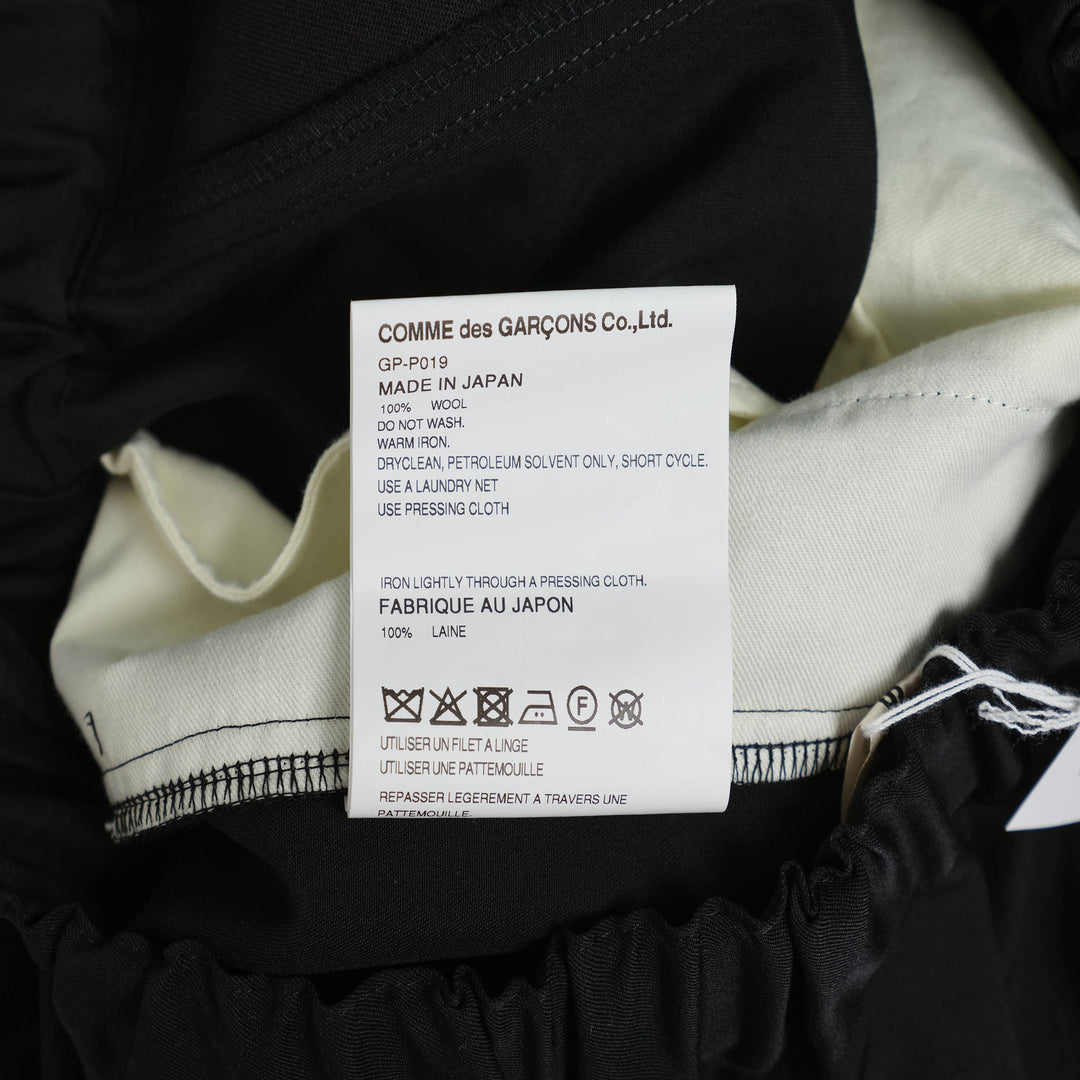 Wool Color Gabardine Pants