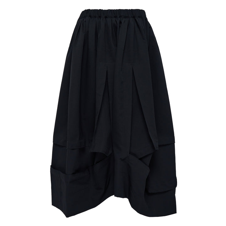 Wool Gabardine Skirt