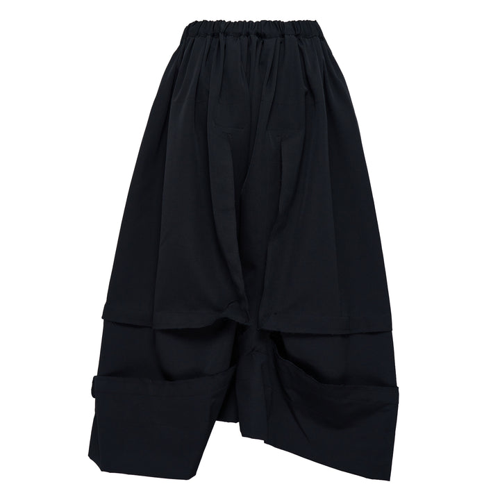 Wool Gabardine Skirt