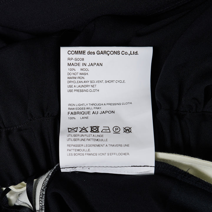 Wool Gabardine Skirt