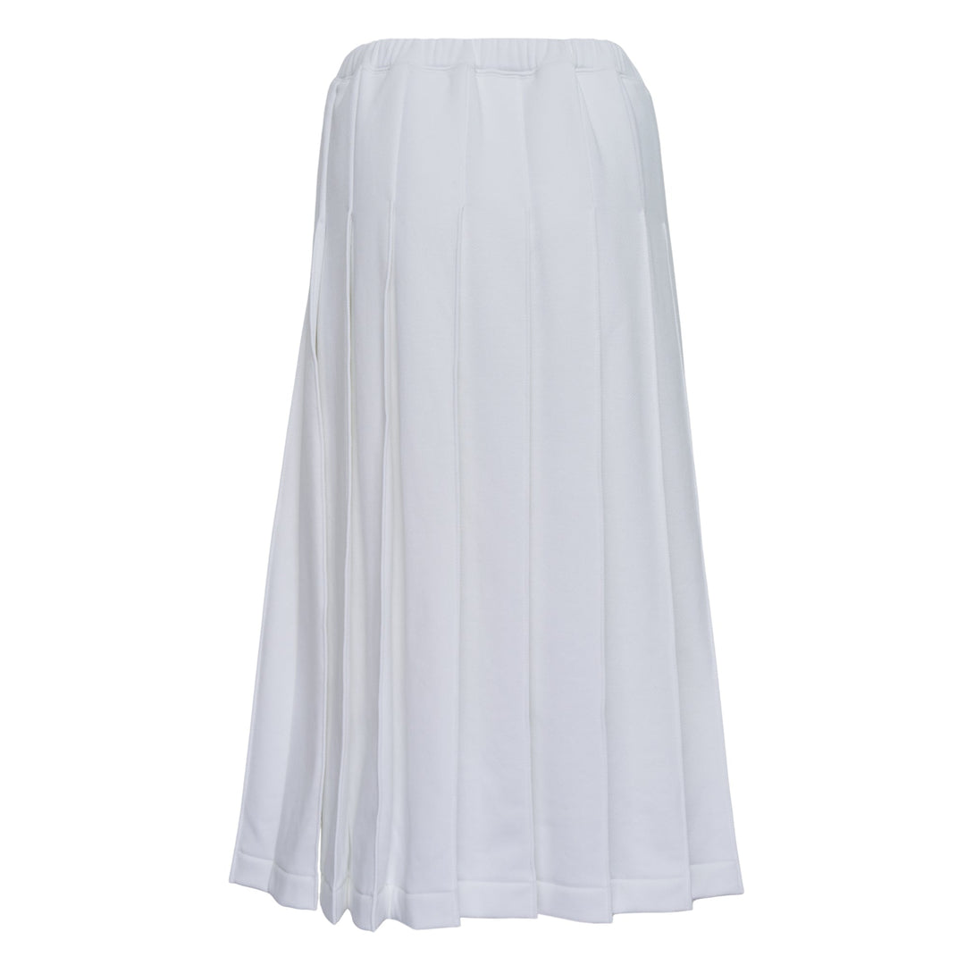 Pleated A Line Skirt