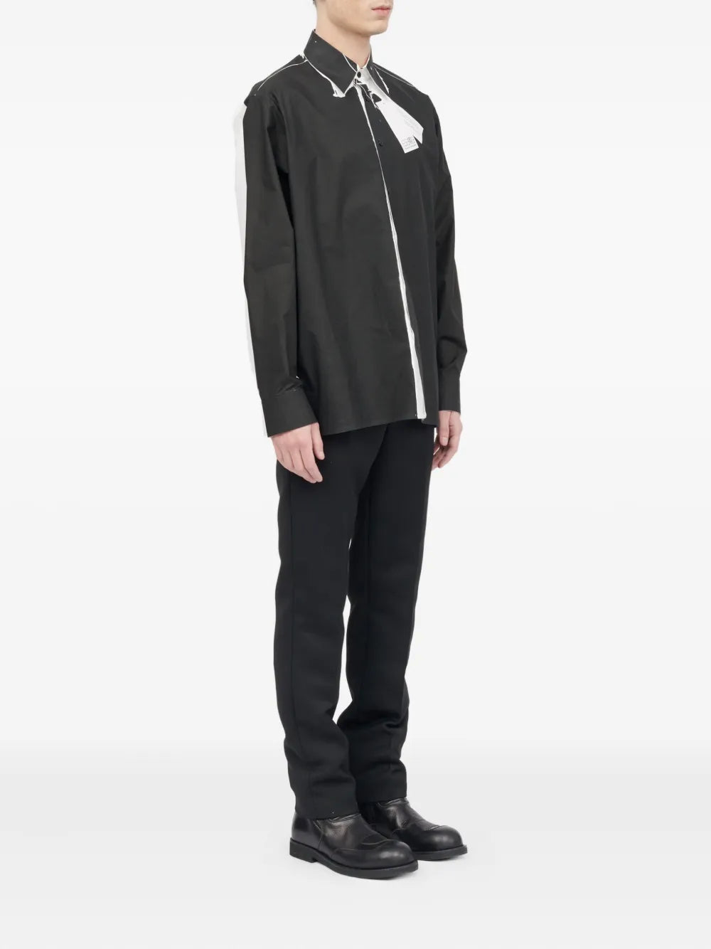 Cotton Poplin Long Sleeve Shirt