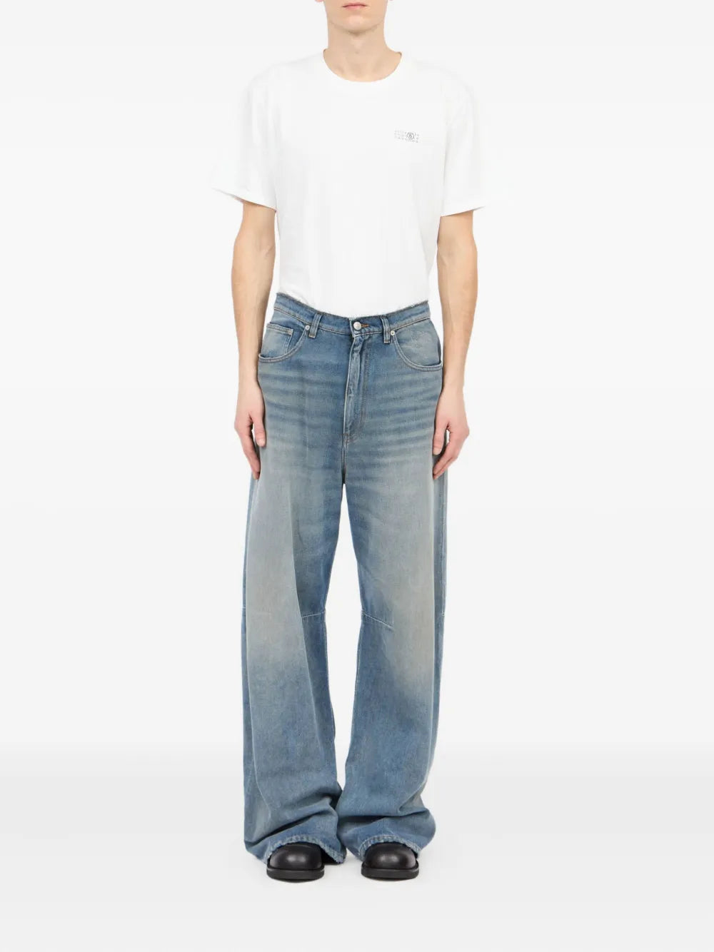 Pants 5 Pockets Blue Denim