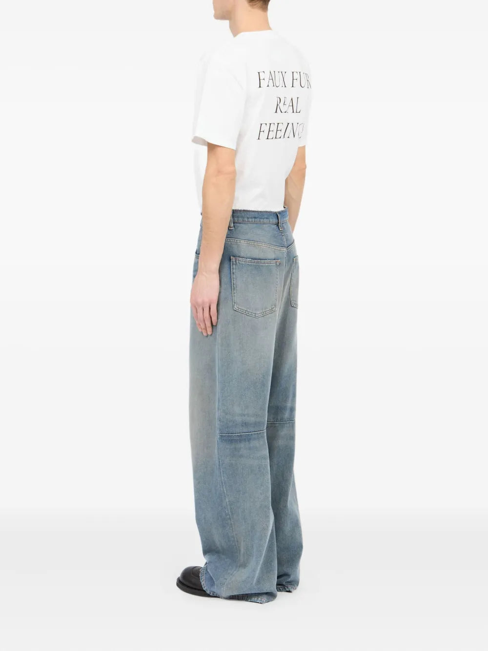 Pants 5 Pockets Blue Denim