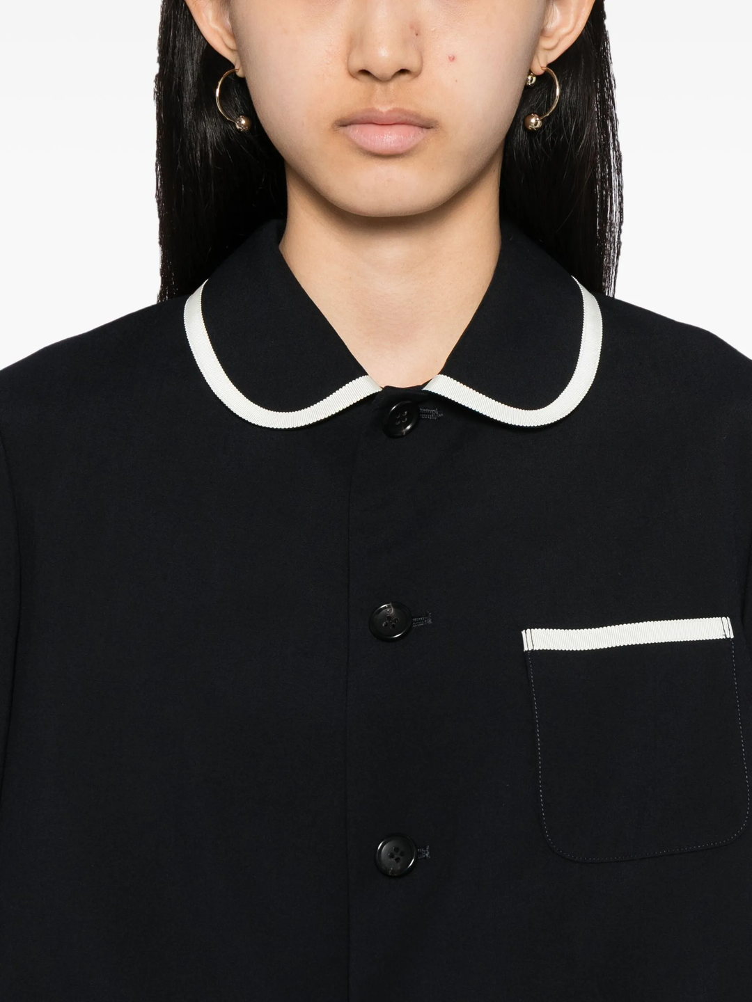 Round Collar Jacket