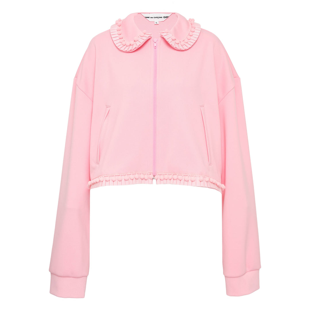 Applique Cropped Hoodie