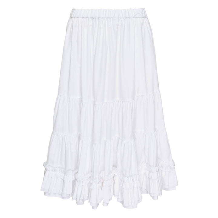 Tiered Frilled Hem Skirt