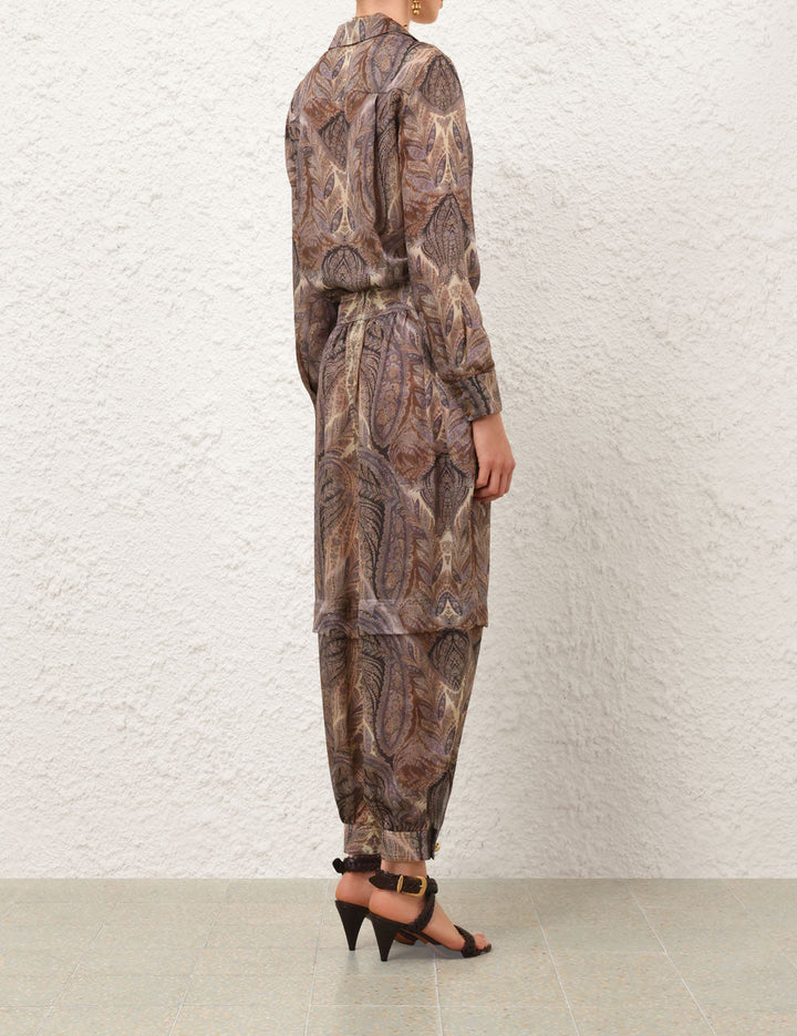 Hypnotic Silk Harem Pant