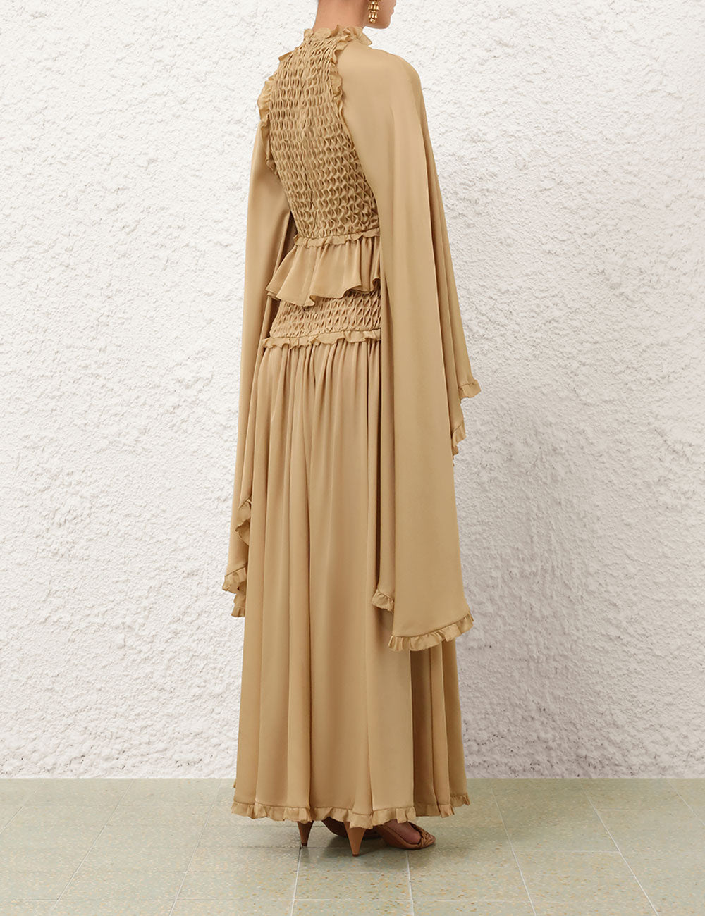 Hypnotic Smocked Satin Bodice