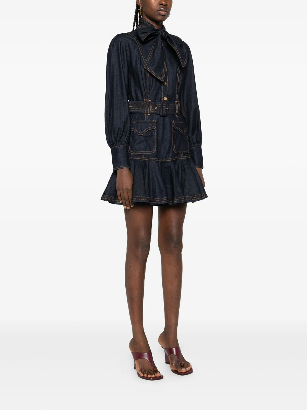 Denim Flip Dress