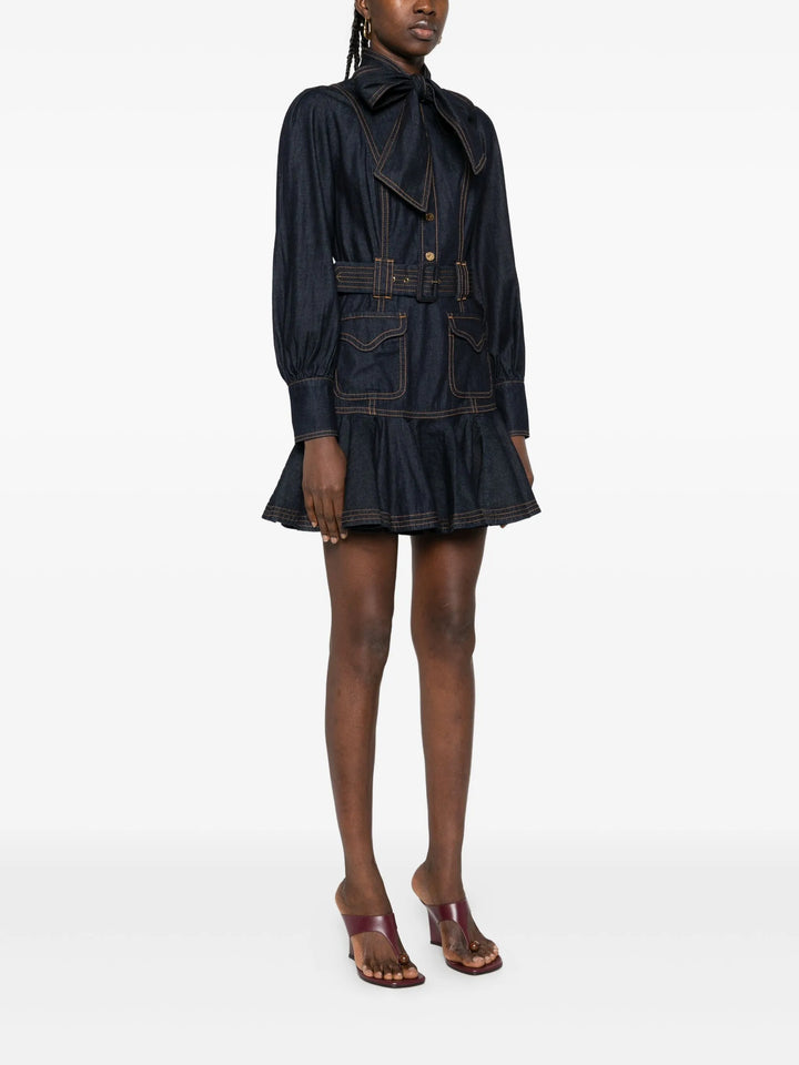 Denim Flip Dress