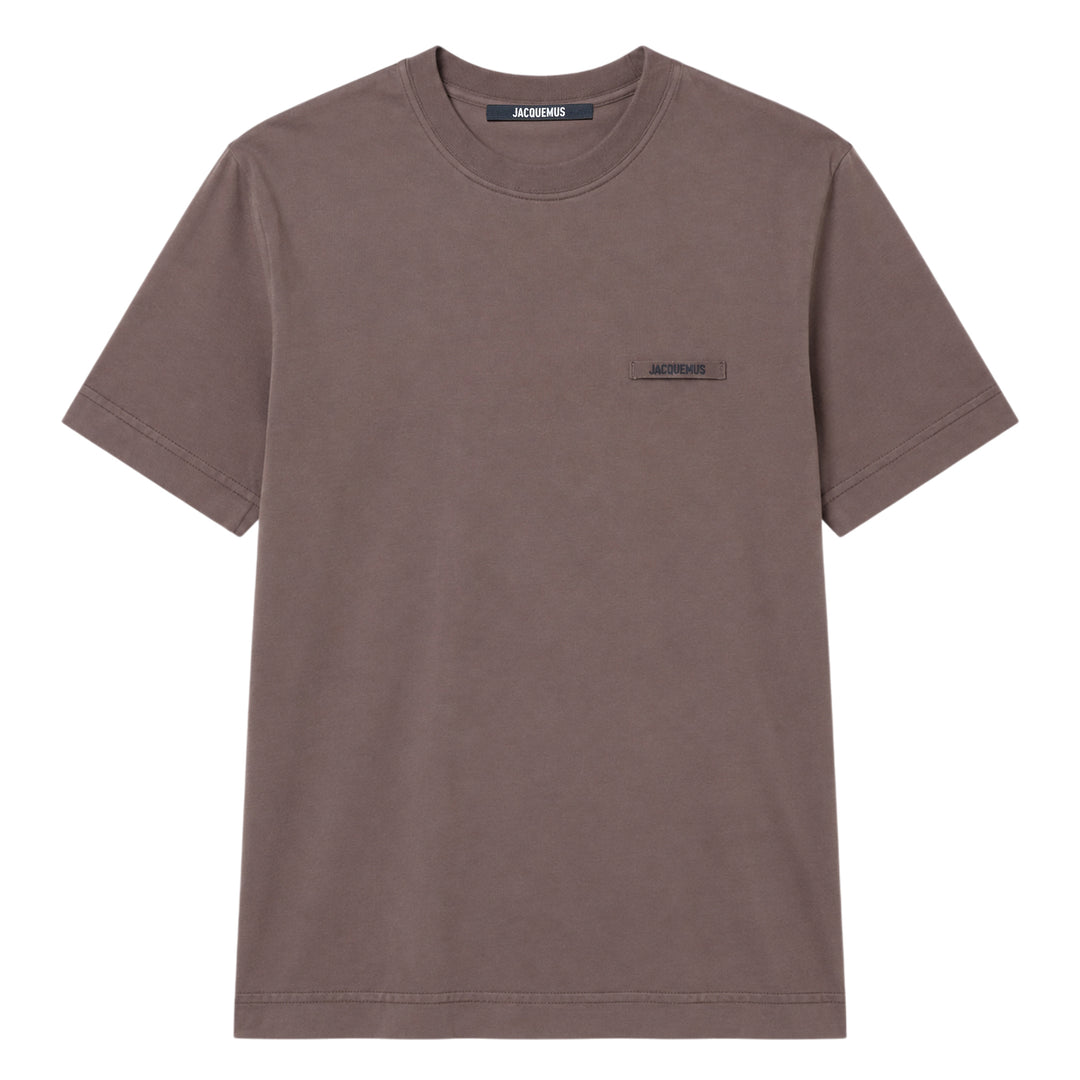 JACQUEMUS Gros Grain Short Sleeve Tee