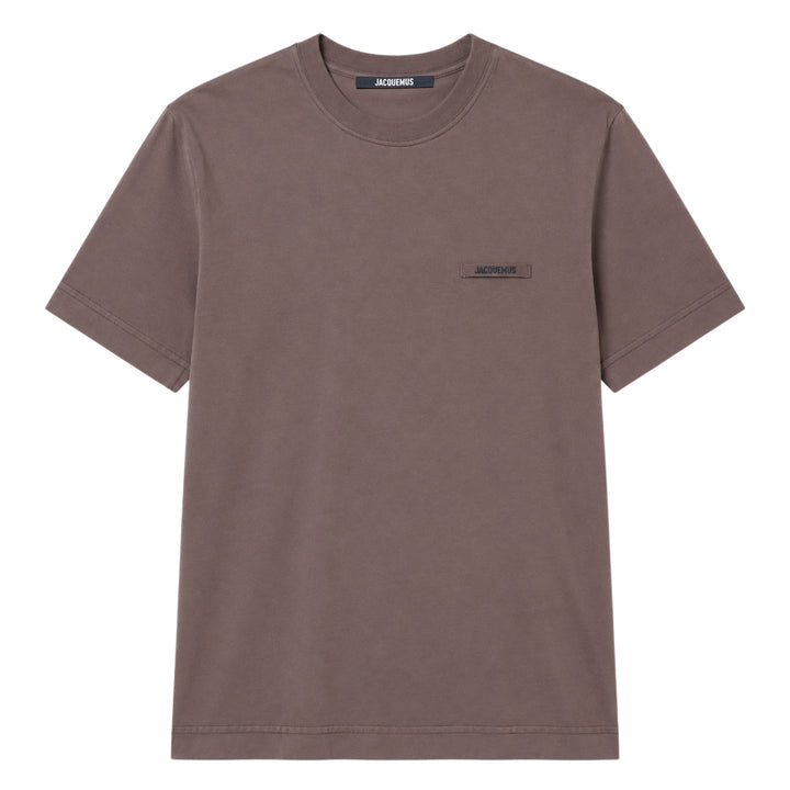 JACQUEMUS Gros Grain Short Sleeve Tee
