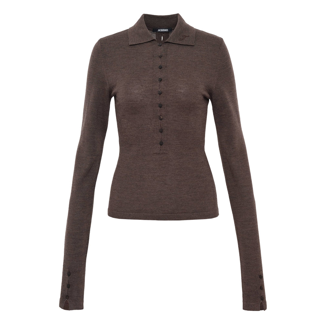 Le Polo Merino Manches Longues