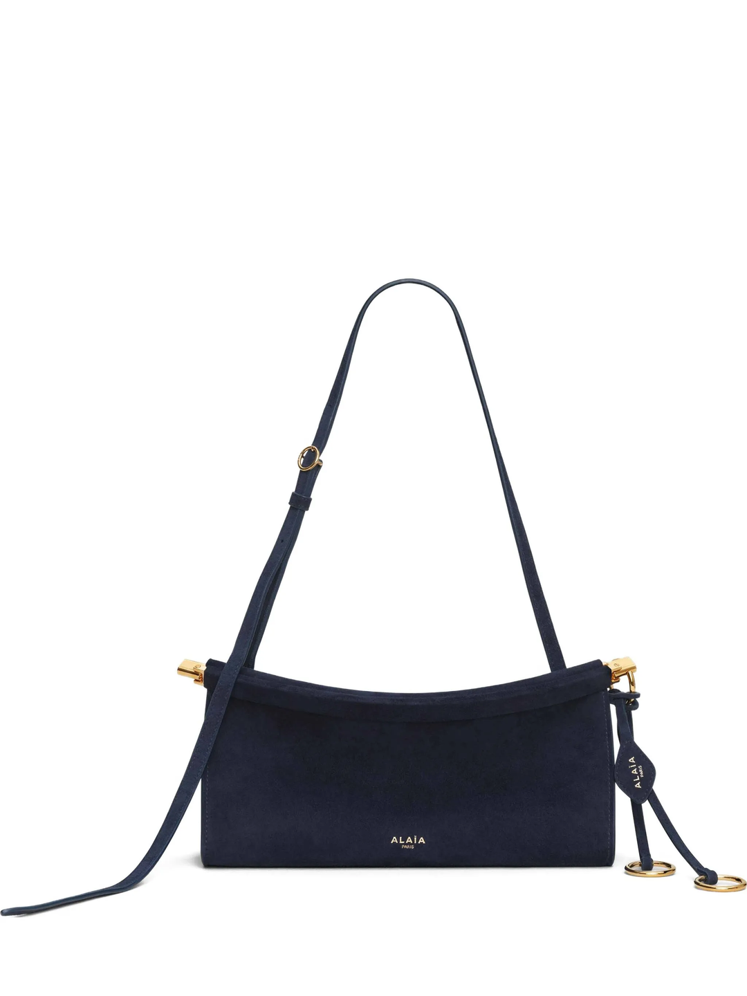 Le Click East West Small Bag Suede