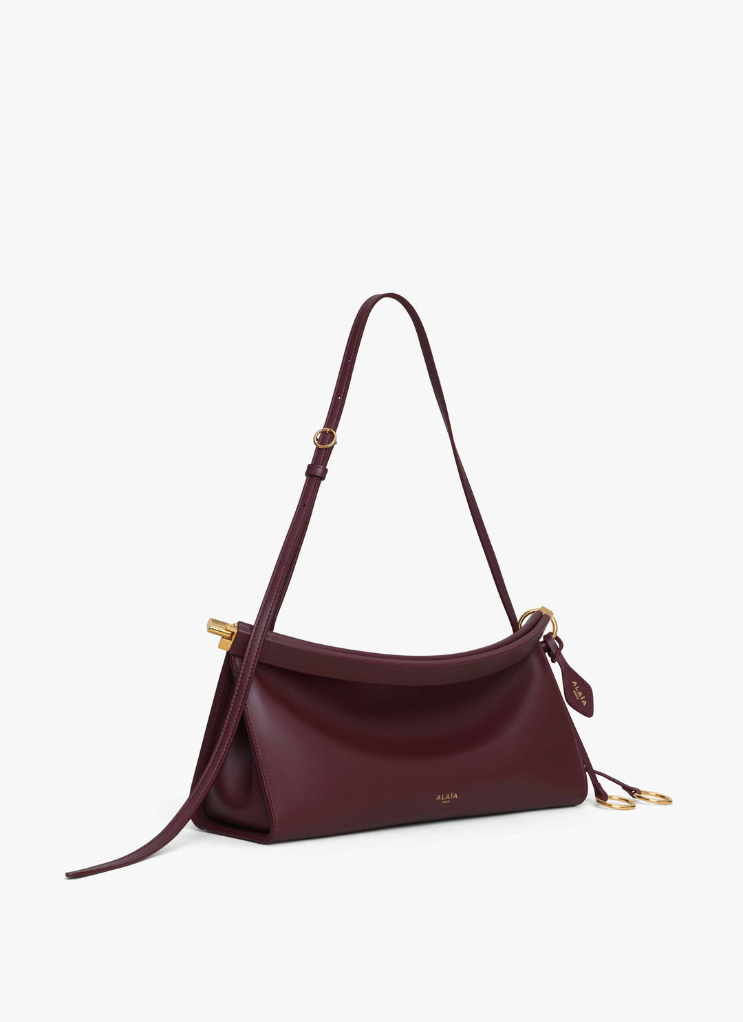 Le Click East West Medium Bag Leather