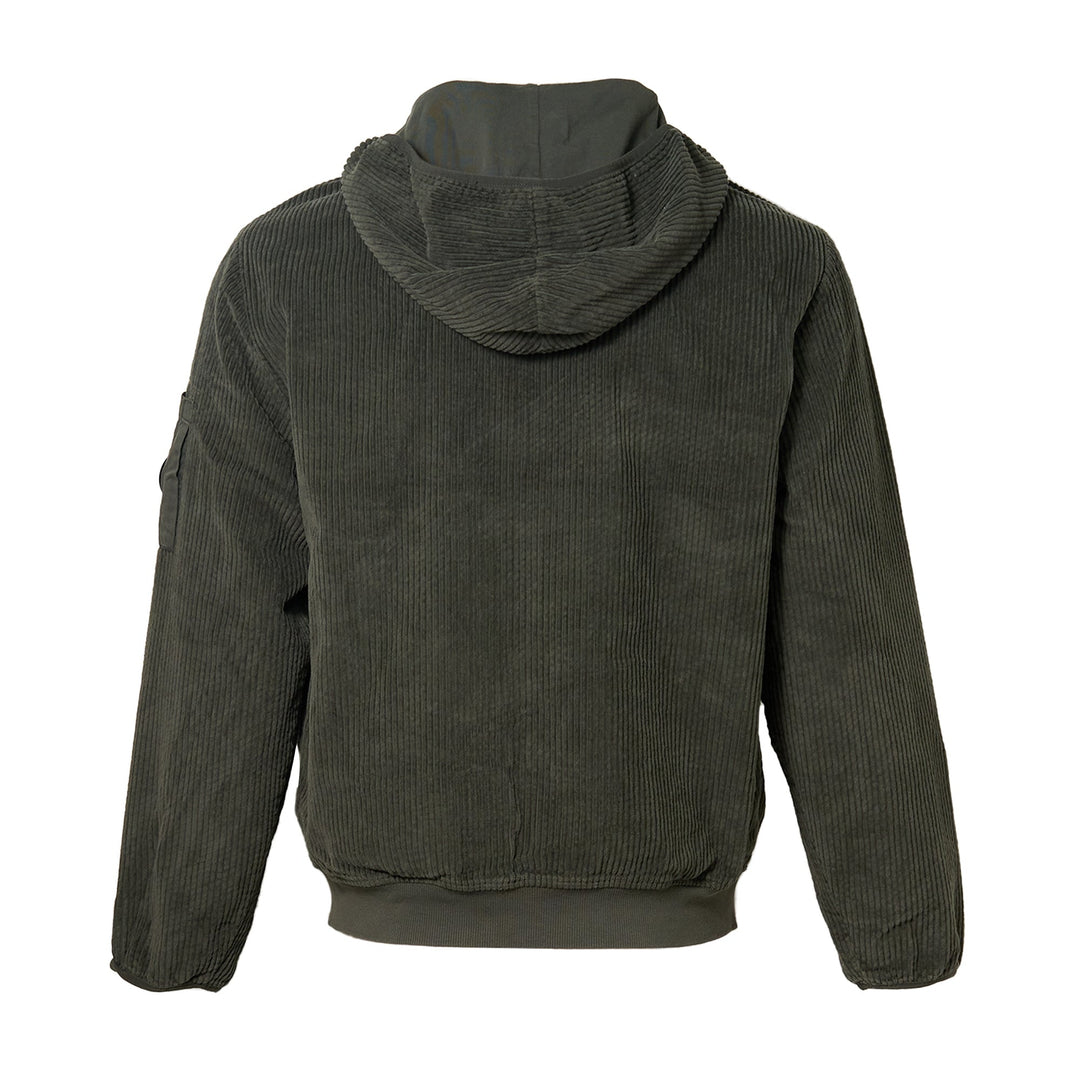 Corduroy 350 Full Zip Hooded Sweatshirt