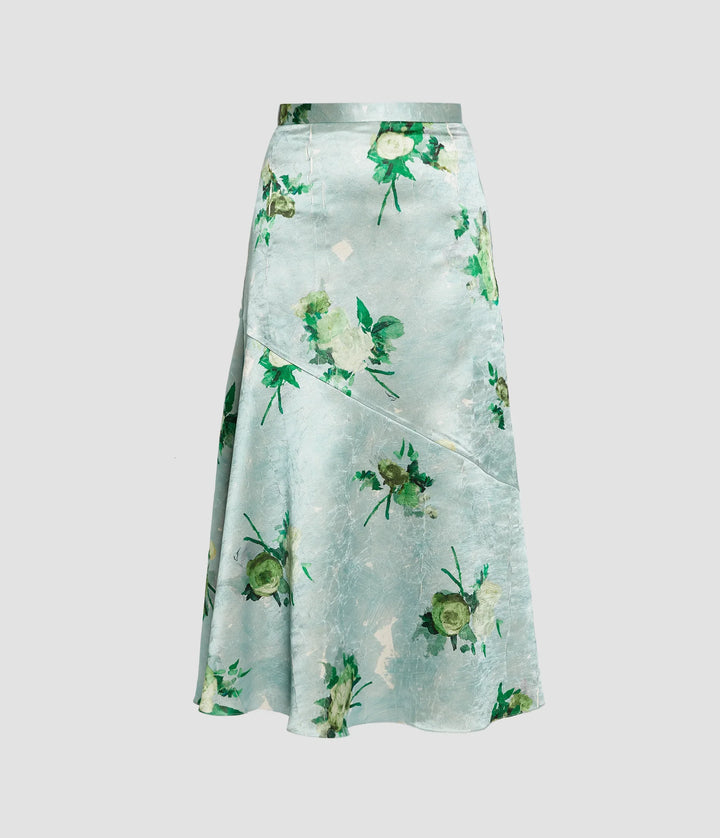 A-Line Midi Skirt