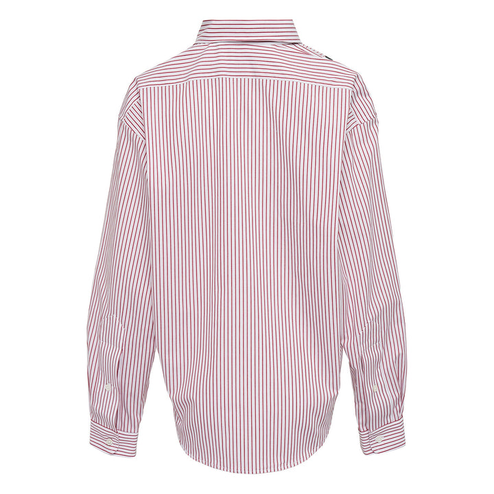 Women Trompe Loeil Button Down Top