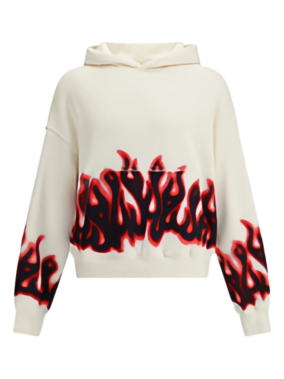 Flames Loose Hoodie