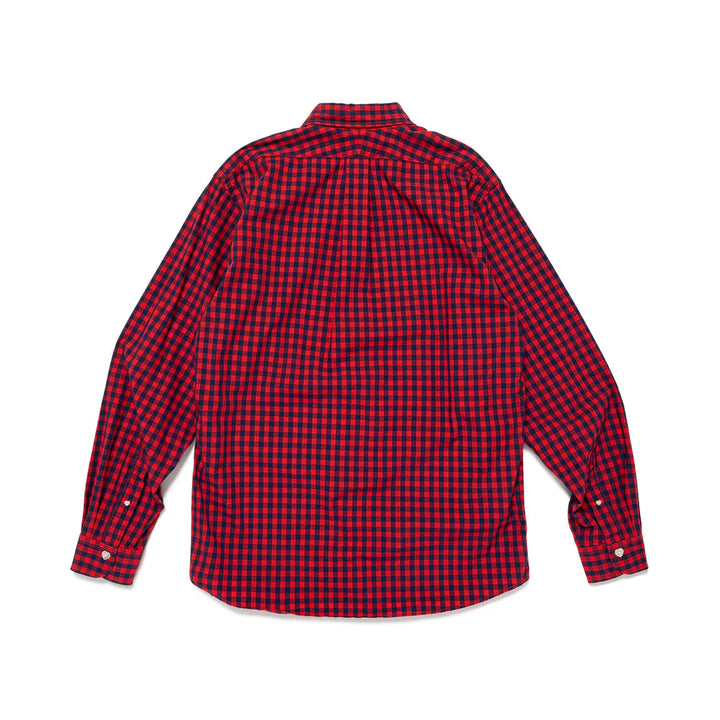 Gingham Check Button Down Shirt