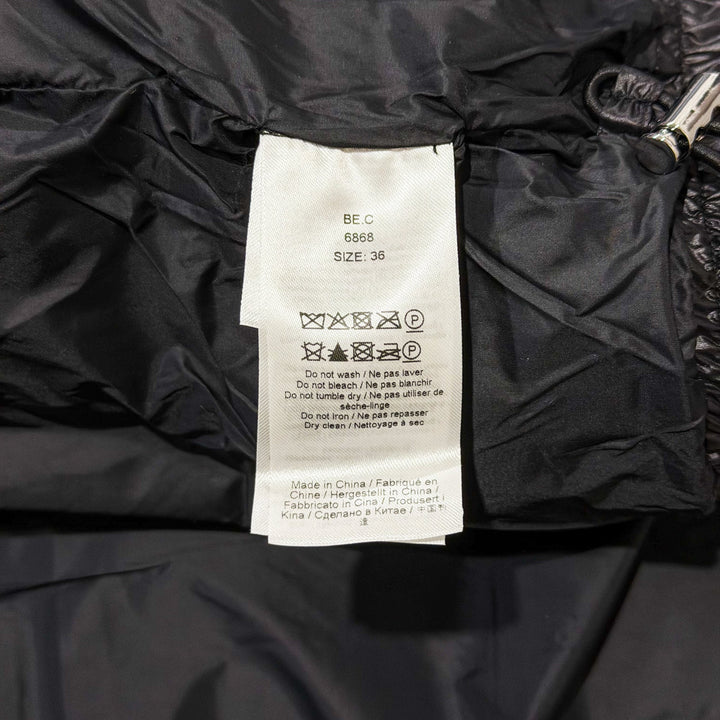 Shiny Nylon Short Puffer Jacket