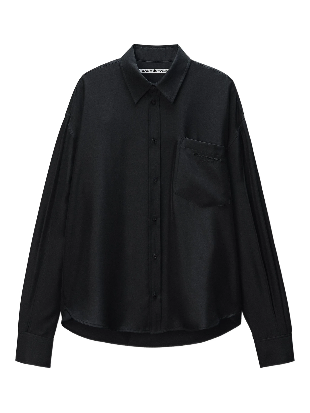 Button Up Shirt With Slashed Sleeve