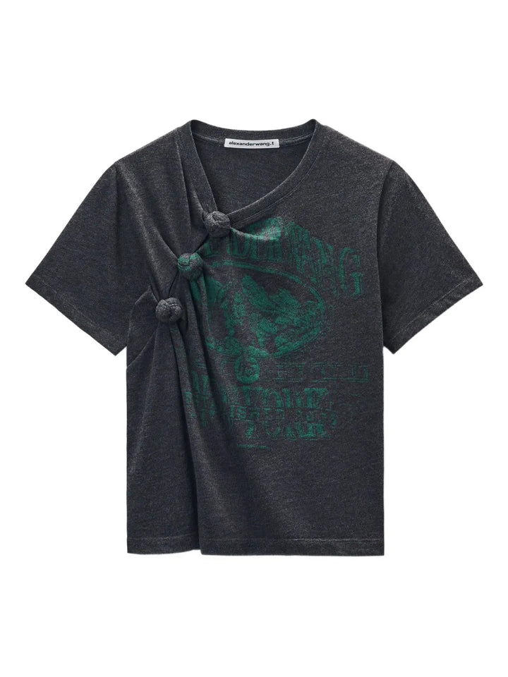 Knotted Graphic T-Shirt