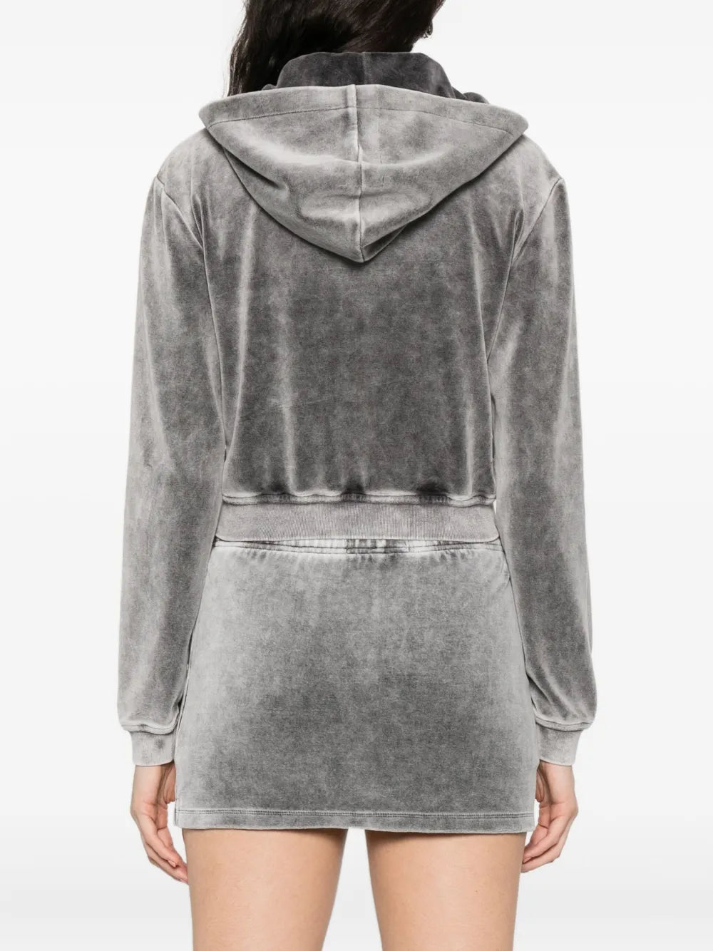 Shrunken Zip-Up Hoodie