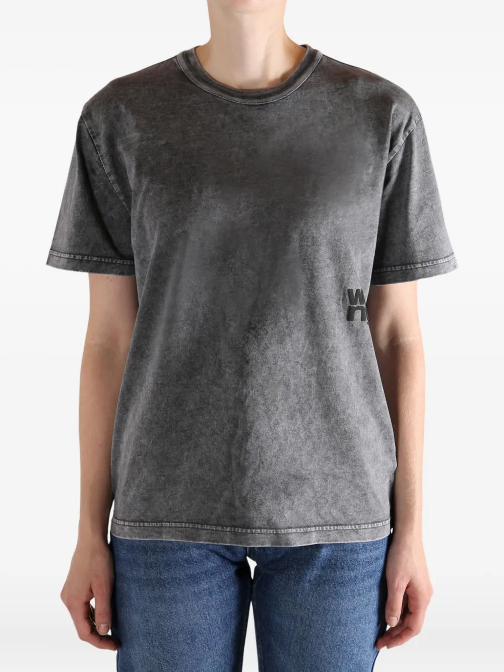 Essential Jersey Tee With Puff Logo