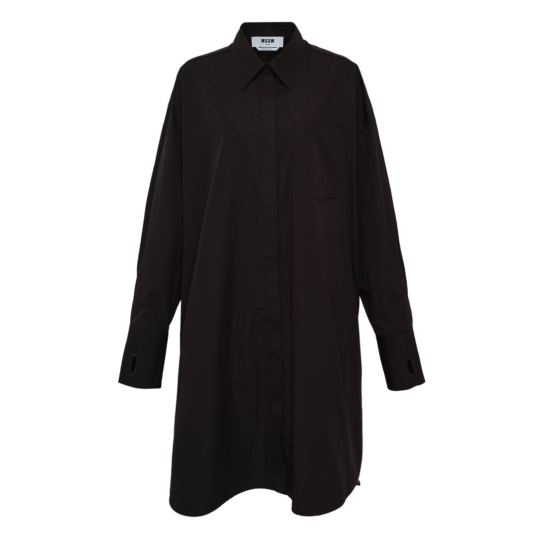 Black Shirt Dress