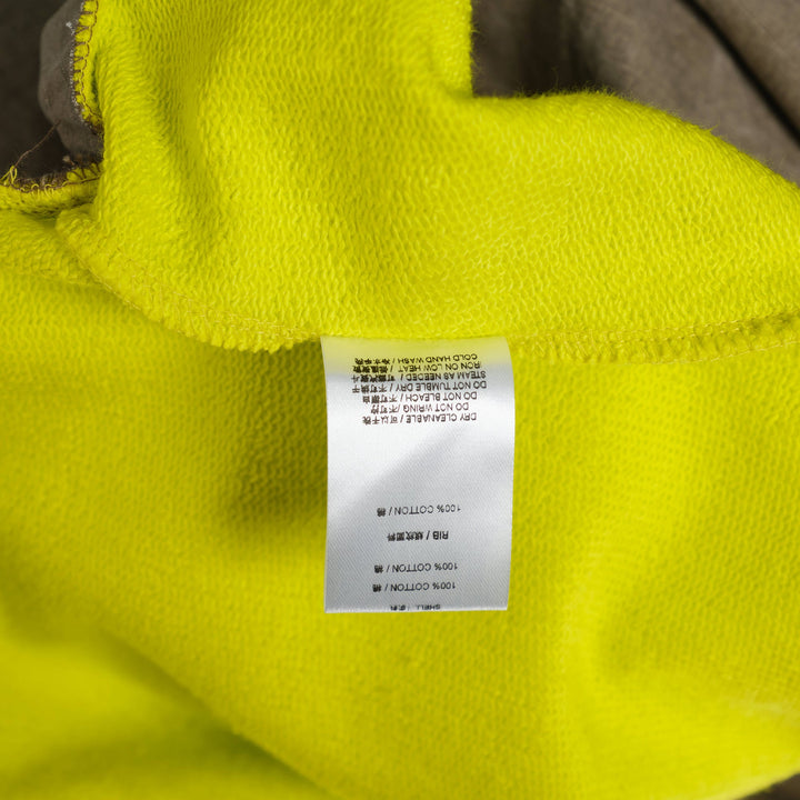 Shirt-Hem School Badge Hoodie