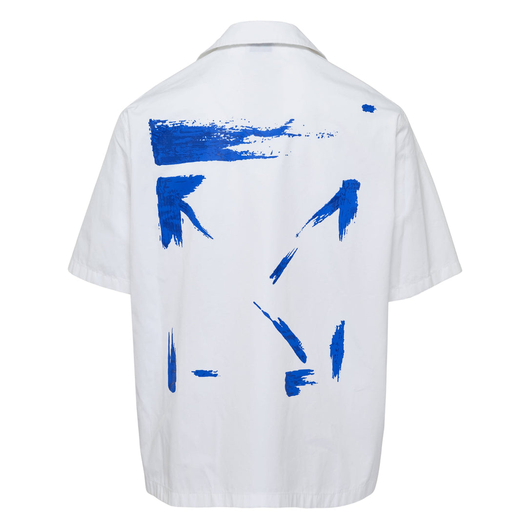 Brush Arrow Poplin Bowling Shirt