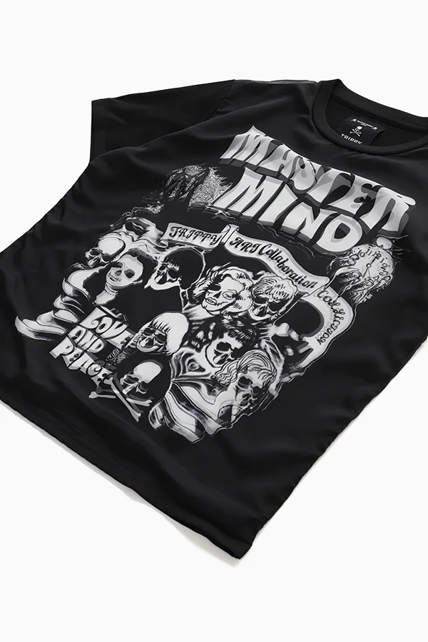 Trippy Art Rock Stars Tee