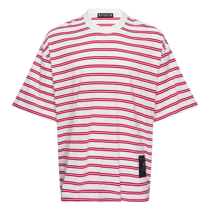 Boxy Fit Fine Gauge Stripe Tee