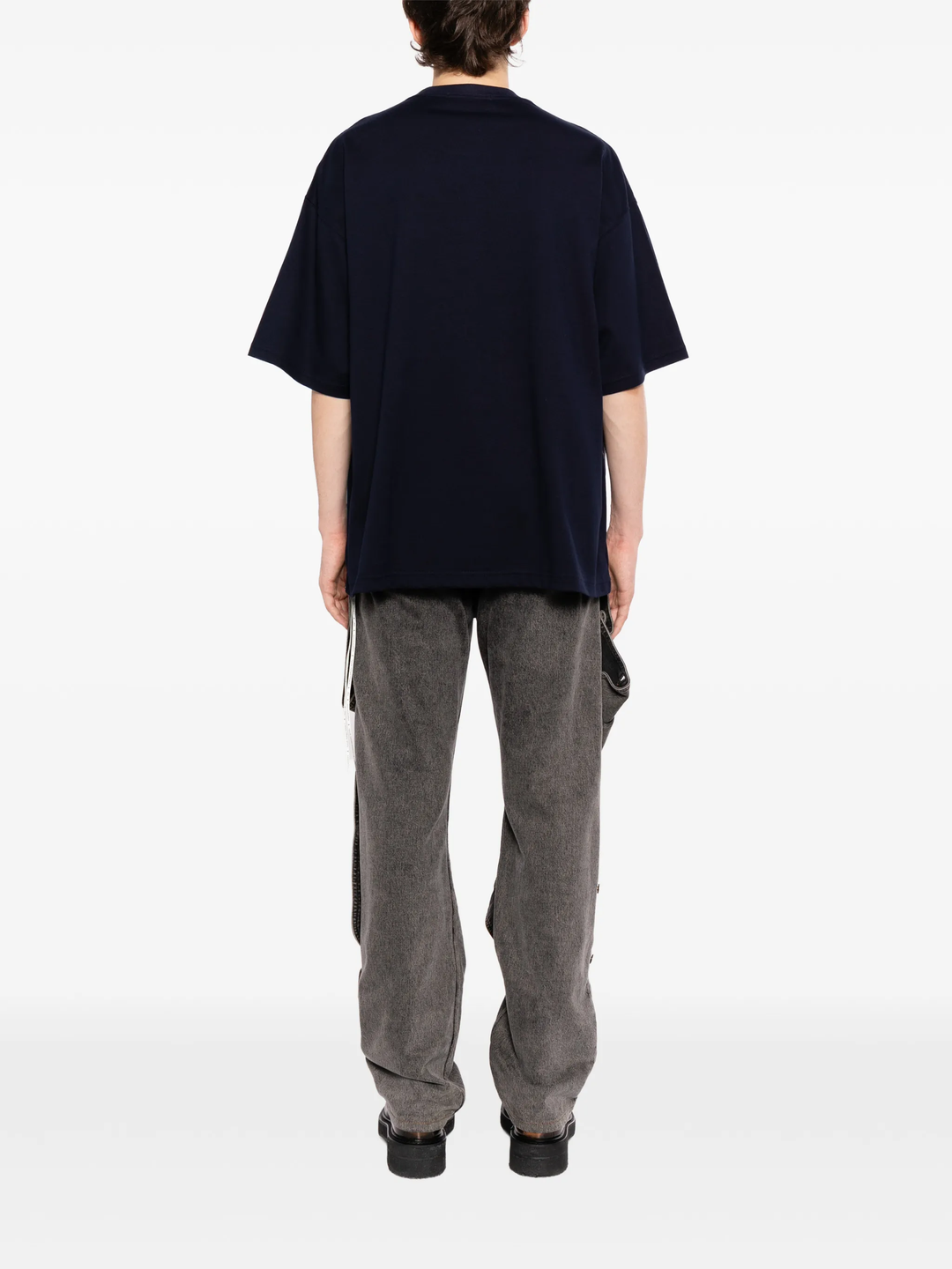 Boxy Fit Denim Pocket Tee