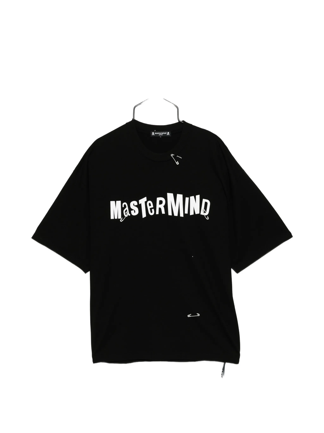 MASTERMIND Boxy Fit Safety Pin Tee