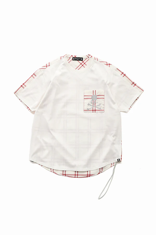Regular Fit Mixed-Fabric Pocket Tee