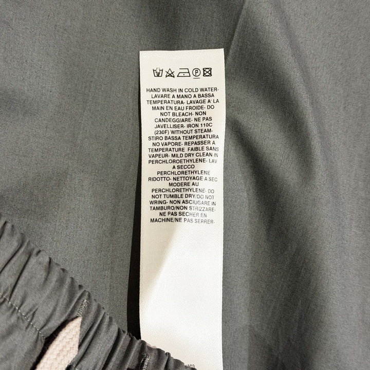 Drawstring Cropped Poplin Pants