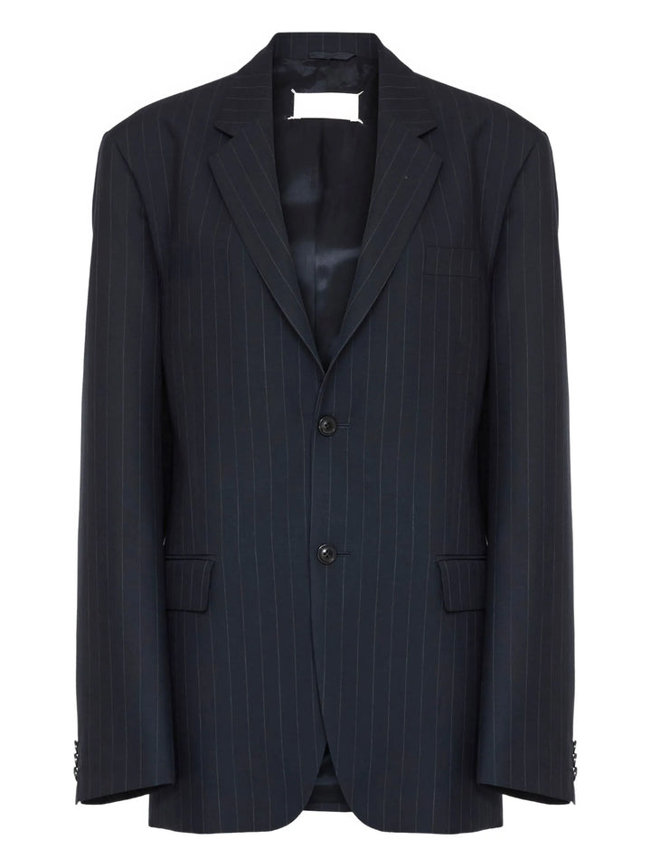 Pinstripe Wool Jacket