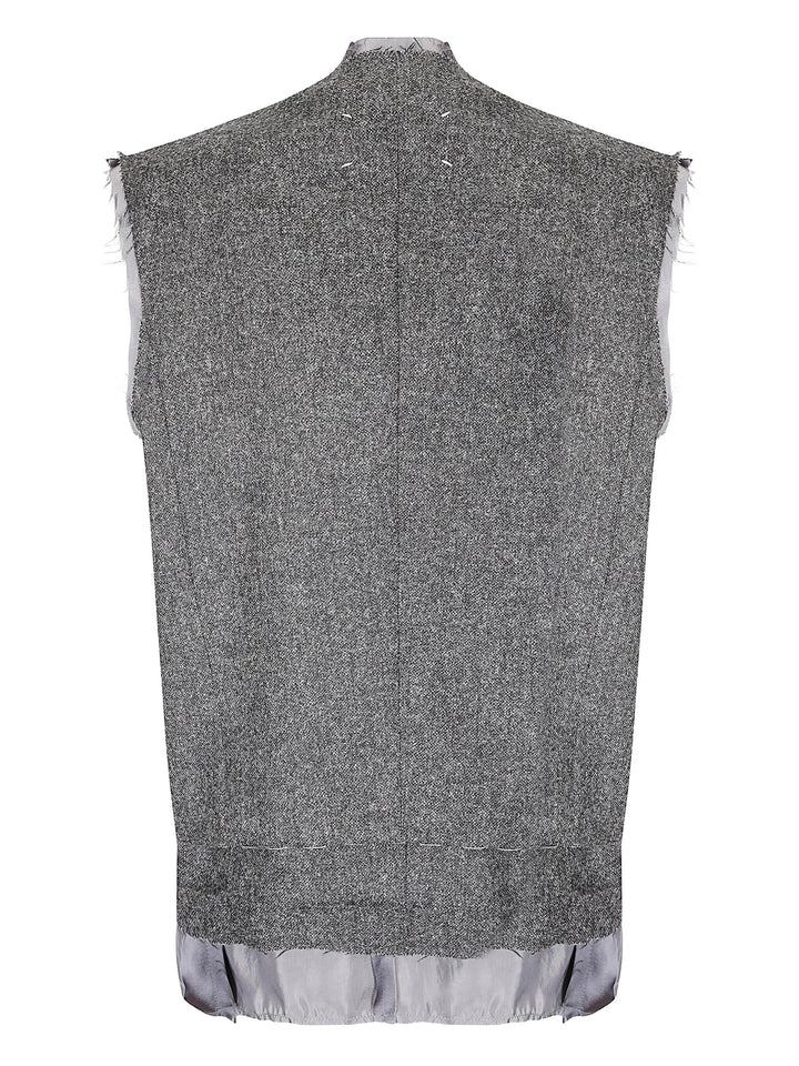 Gilet Caviar Wool