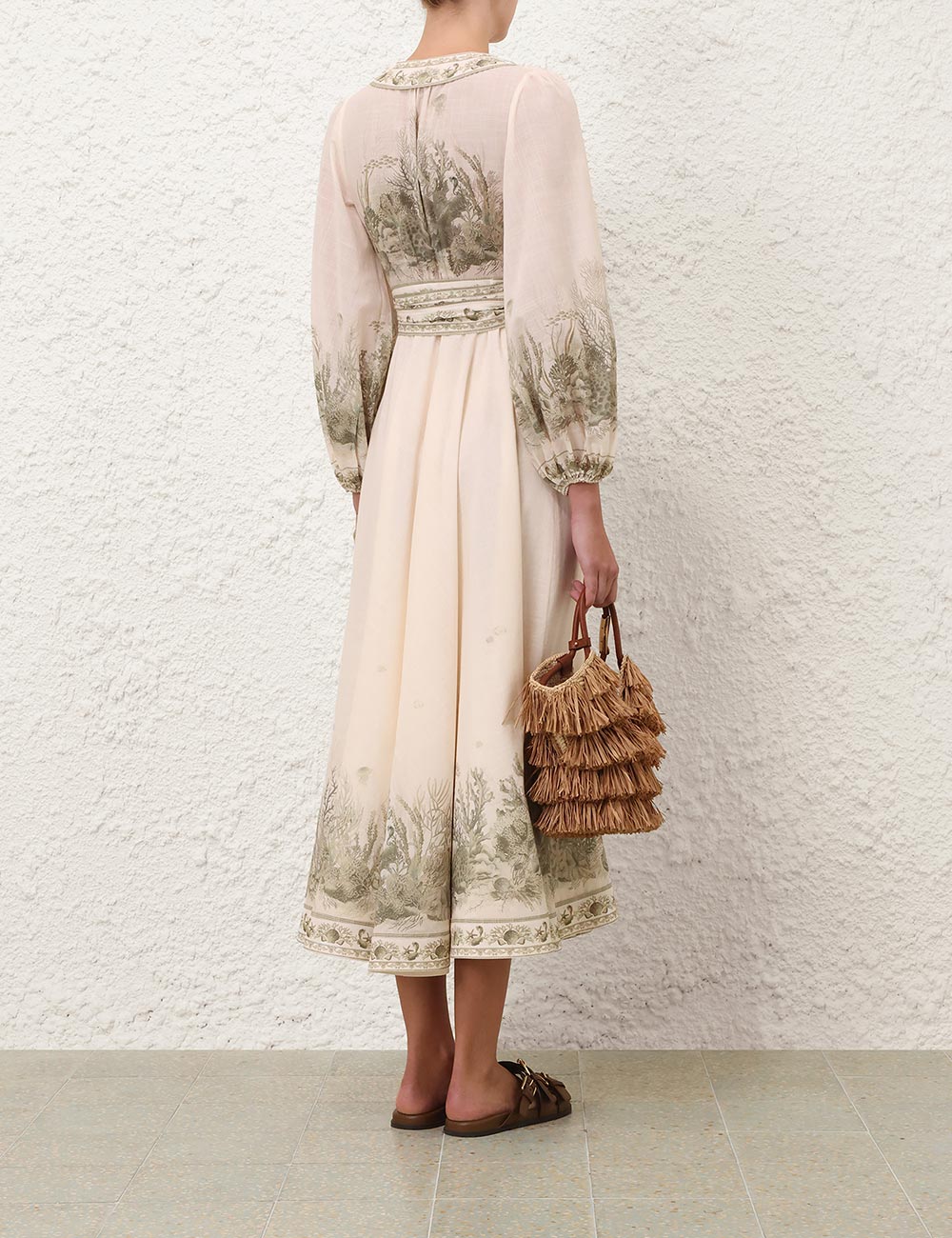 Wanderlust Wrap Midi Dress