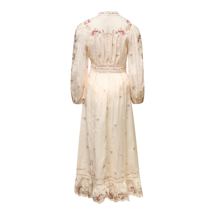 Patience Plunge Midi Dress