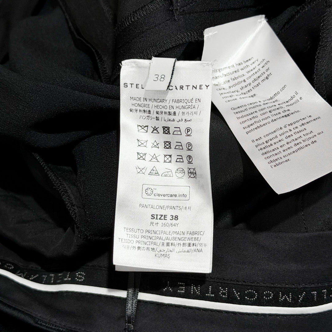 Satin Dropped Waist Straight Pants