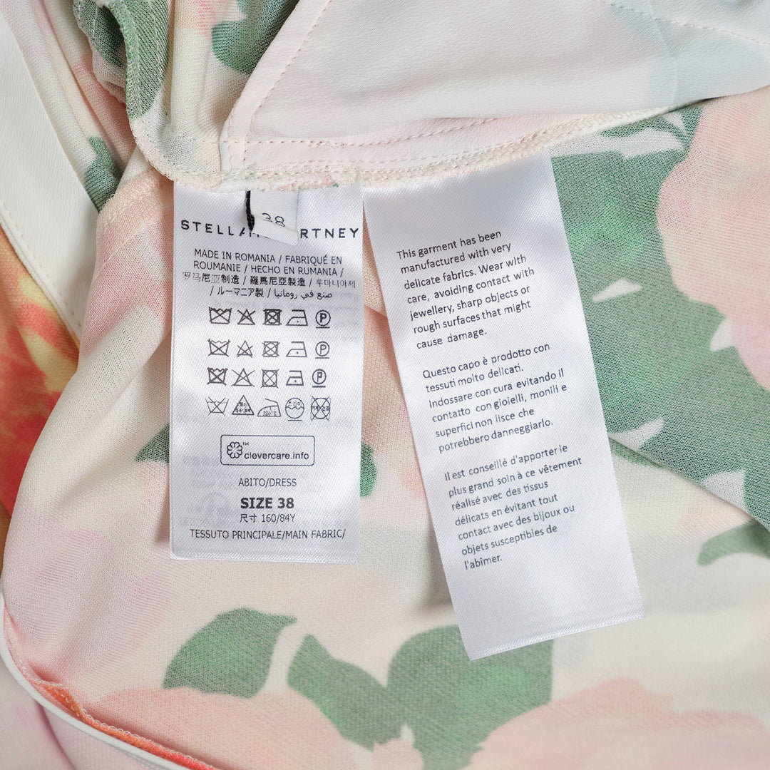 Flower Print Mini Dress