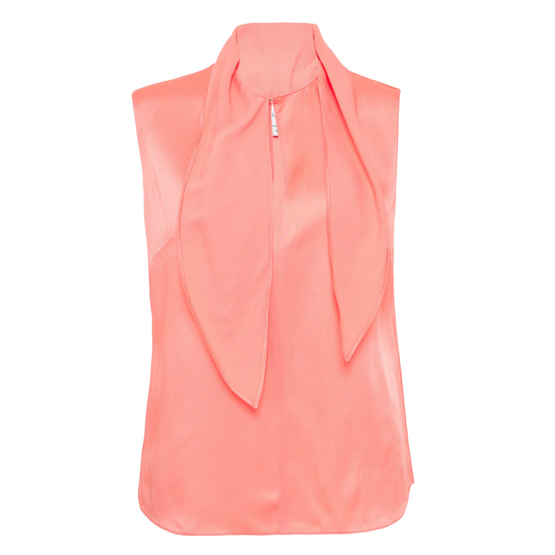 Satin Tie Top