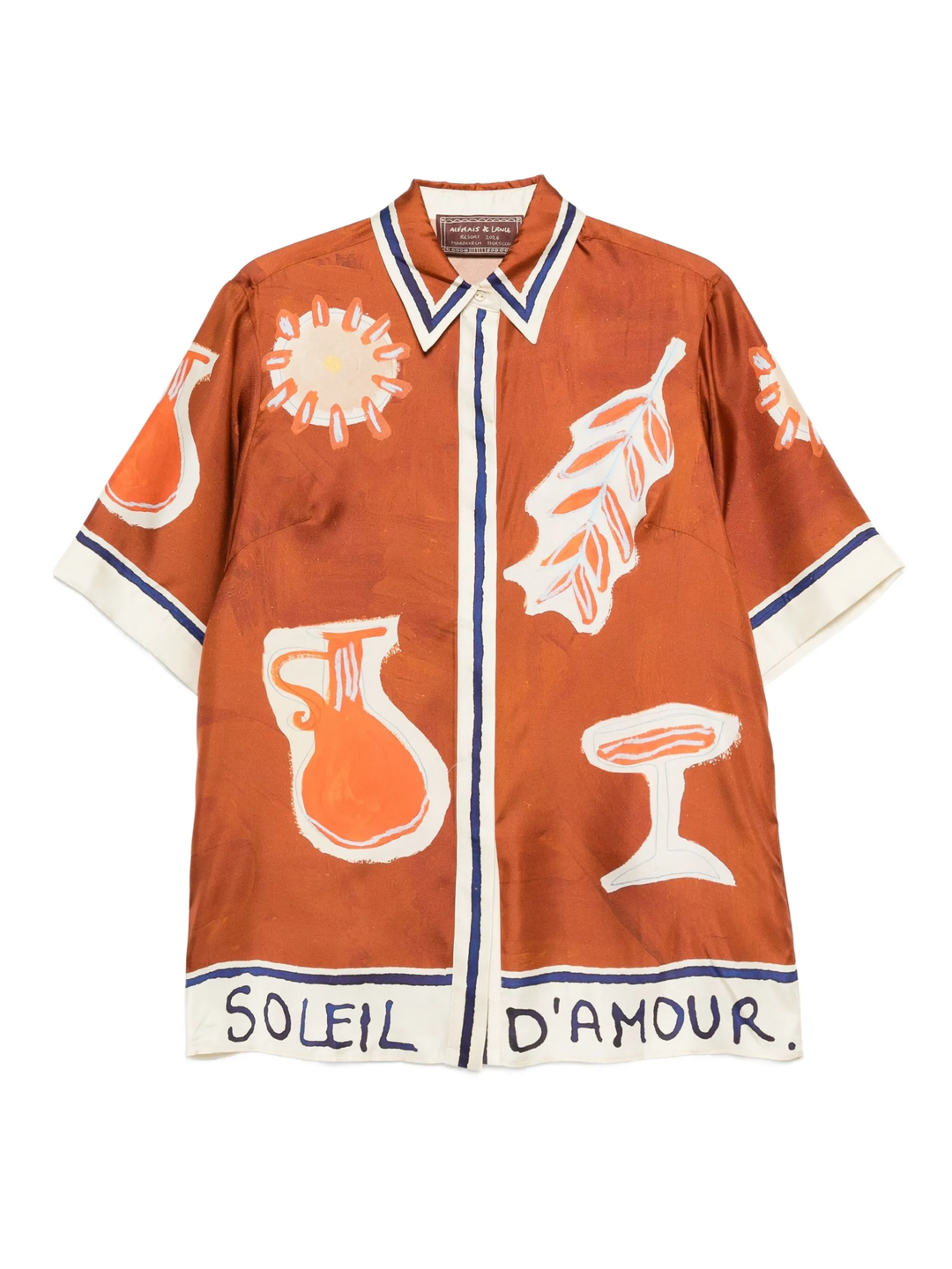 Soleil D'Amour Silk Shirt