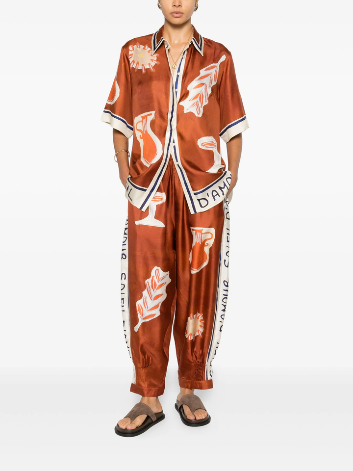Soleil D'Amour Silk Shirt