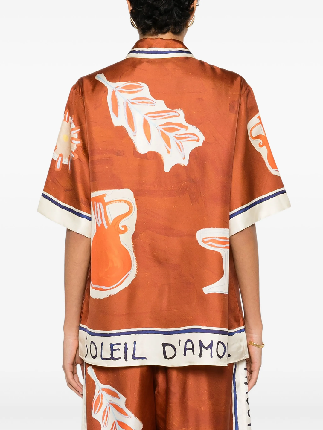 Soleil D'Amour Silk Shirt